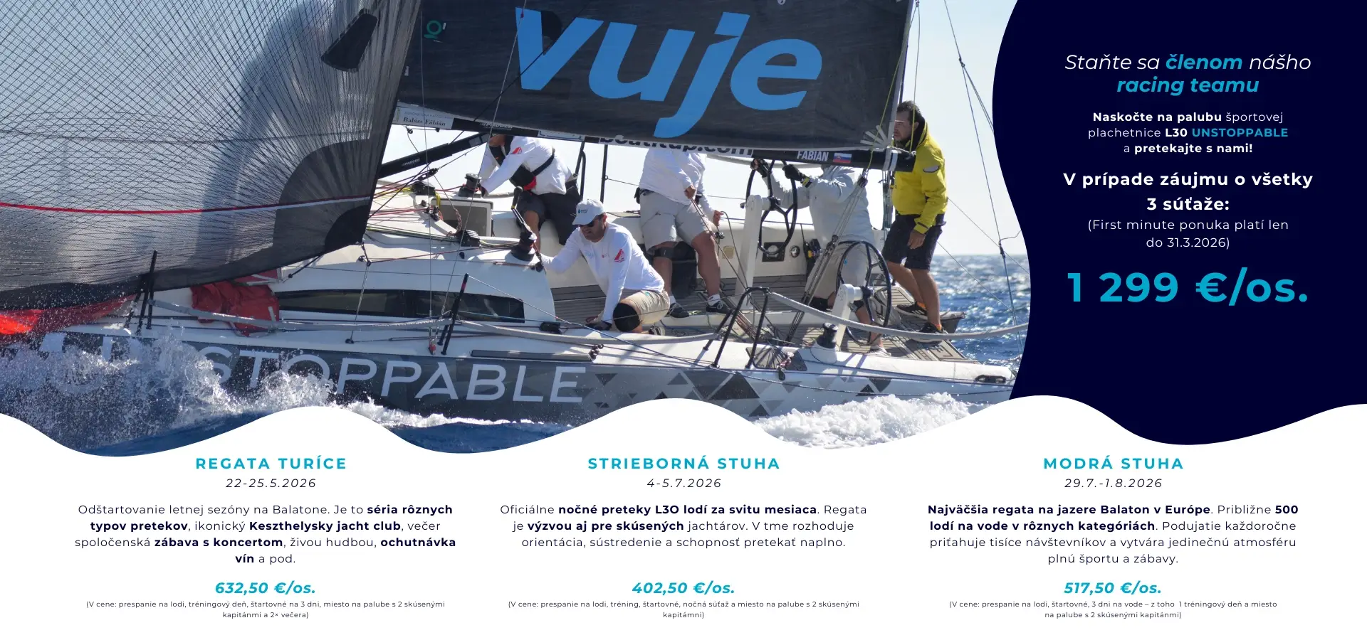 Regaty 2026 s BOAT IT UP